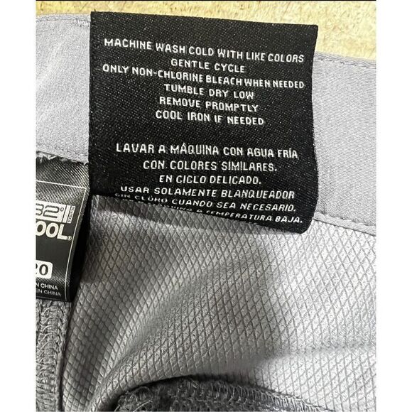 Women 32 Degrees Cool Silver Gray Pants Zipper Pockets Plus Size 20 - Picture 8 of 13